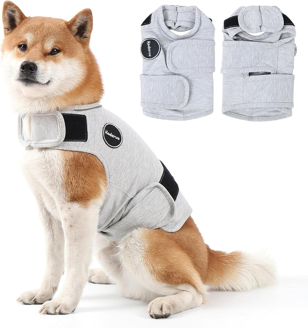 Kodervo Dog Anxiety Vest - Calming Jacket for Storms, Fireworks & Stress