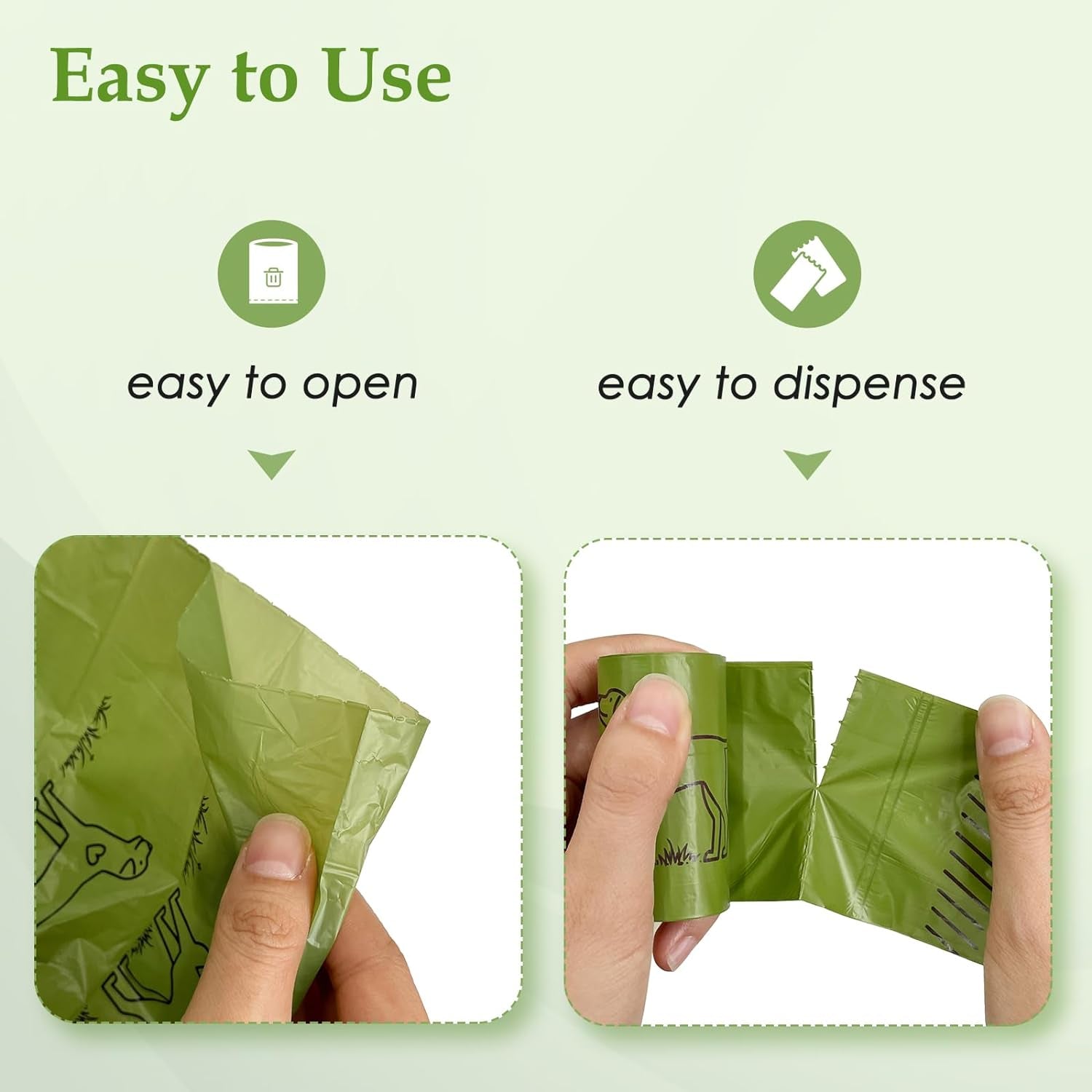 Wowflash Lavender Scented Dog Poop Bags 240 Count - 13x9" Leakproof & Strong