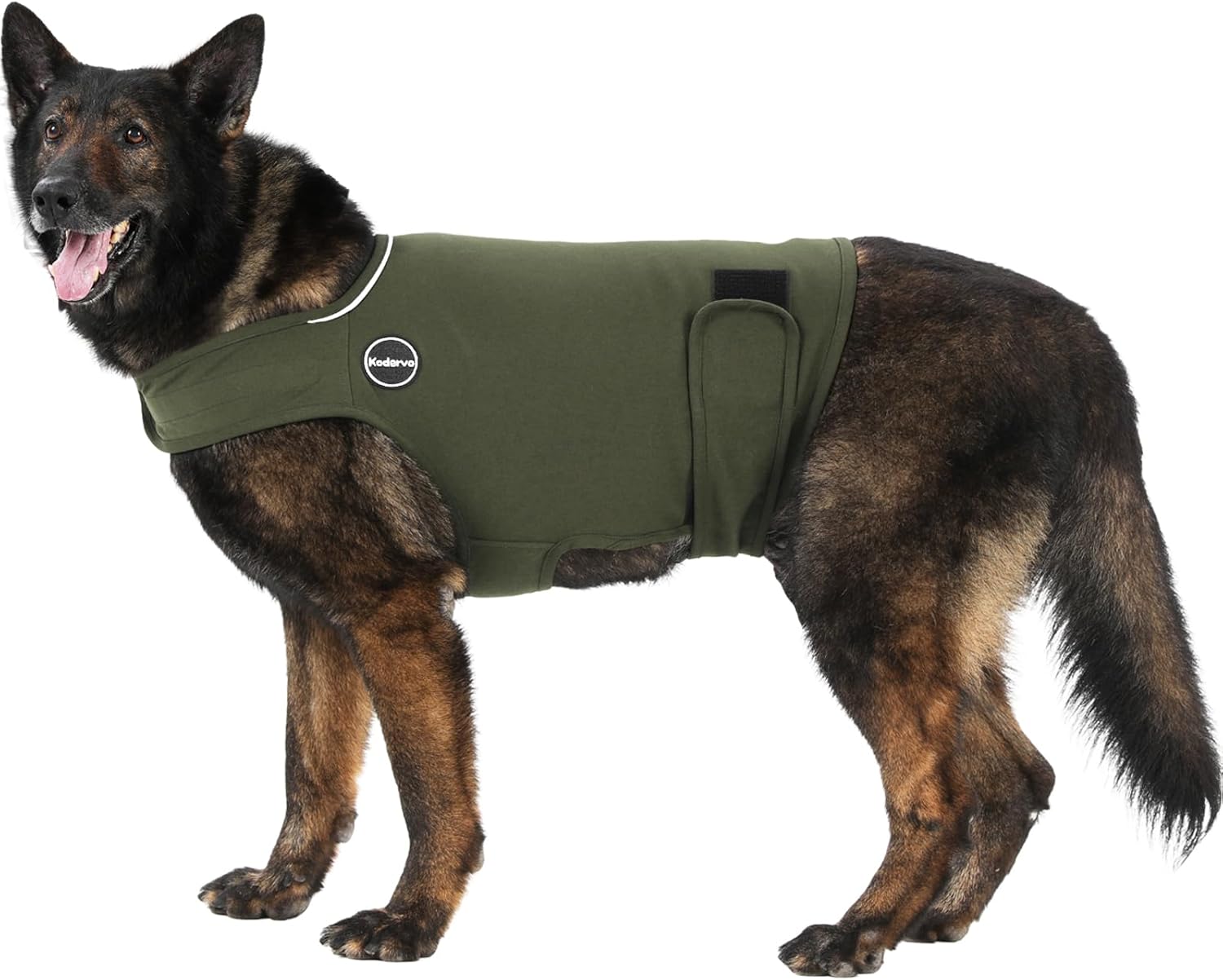 Kodervo Dog Anxiety Vest - Calming Jacket for Storms, Fireworks & Stress