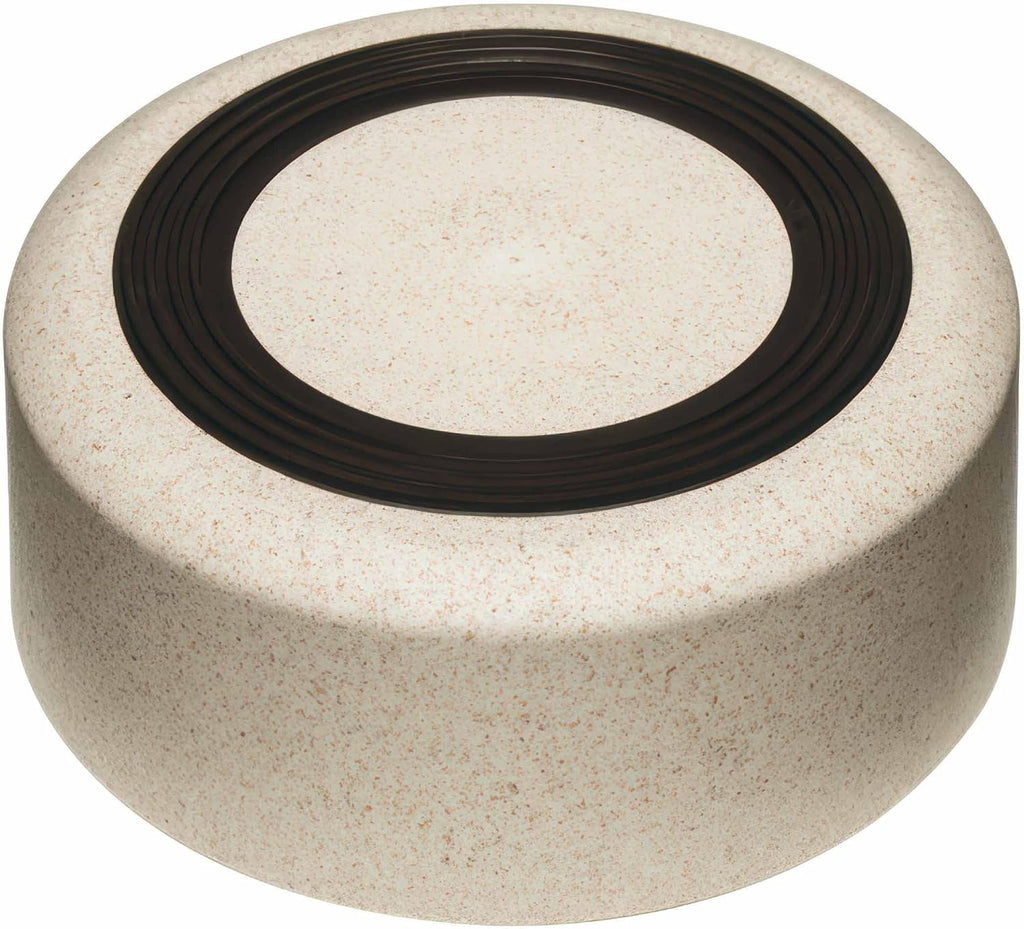 Loving Pets Dolce Bamboo Dog Bowl - Eco-Friendly Food & Water Dish, Medium