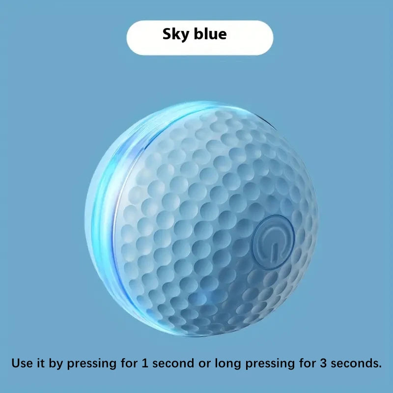 Automatic Interactive Cat Toy Ball - USB Rechargeable, Motion Activated Rolling